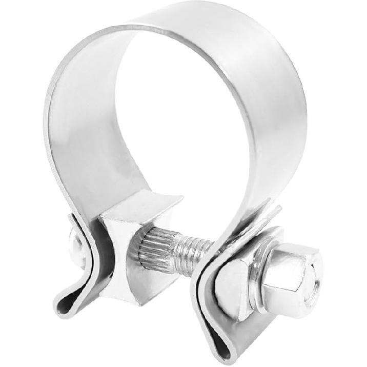 

Хомут выхлопной трубы,TTZEZE 70мм/2,75 Бандажный хомут для стыкового соединения Узкий бандажный хомут Нержавеющая сталь,Муфта выхлопной трубы для выхлопных труб наружного диаметра 2,75 дюйма,Глушители,2 ID:51mm/2 1 PCS