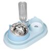 Cat Food and Water Bowl Set Slow Feeding Automatic Drinking Water and Cat Food Bowl for Puppy