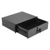 3U Rack Mount Drawer, 22.68 kg Max Load-Bearing, Lockable Server Cabinet Case, Sliding Drawer with Lock and Cable Management Holes, for Network