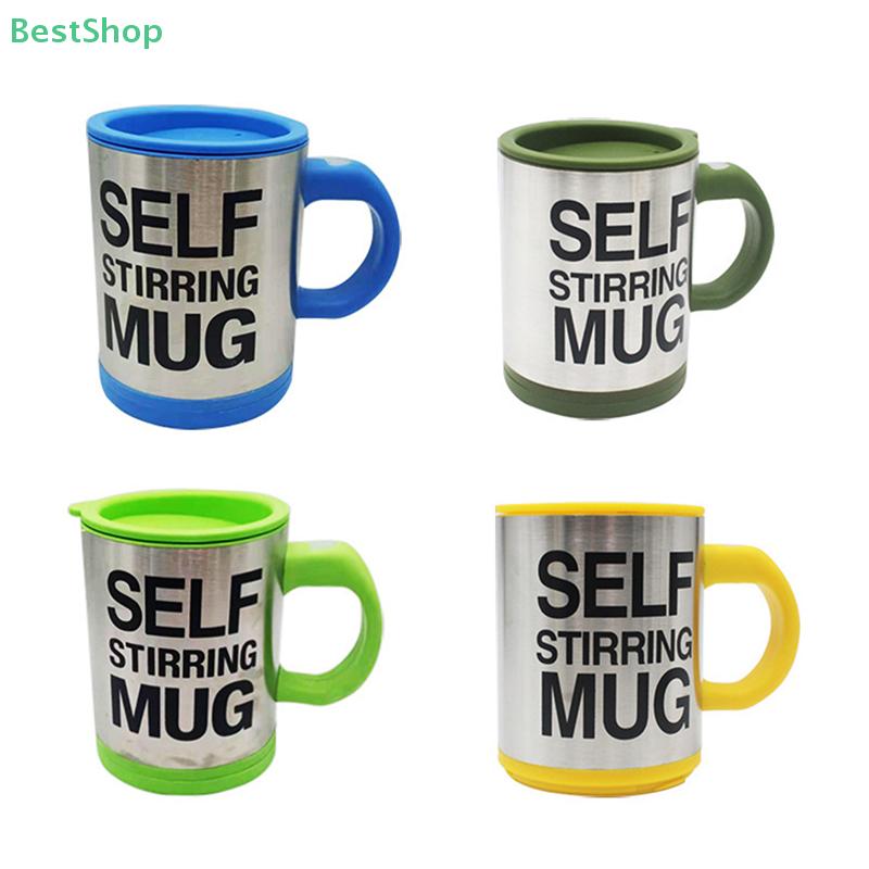 Stainless Steel Electric Mixing Cup Automatic Self Stirring Mug 400ml, Coffee Milk Drink Mug Blender
