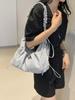 Minimalist Nylon Crossbody Bag With Zipper Closure And Smartphone Pocket For Daily Use