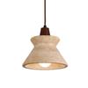 Japanese Wabi-Sabi Travertine Pendant Light for Homestay, Restaurant, or Master Bedroom
