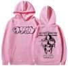 Ladies Spring Autumn Casual Hooded Long Sleeve Big Pocket Printed Pullover Hoodies Sweatshirt Top