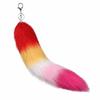 Pompoms Animal Tail Keychain Bags Charm Fur Pendant Keyring Fashion Plush Tail Keychain  Bag Decor