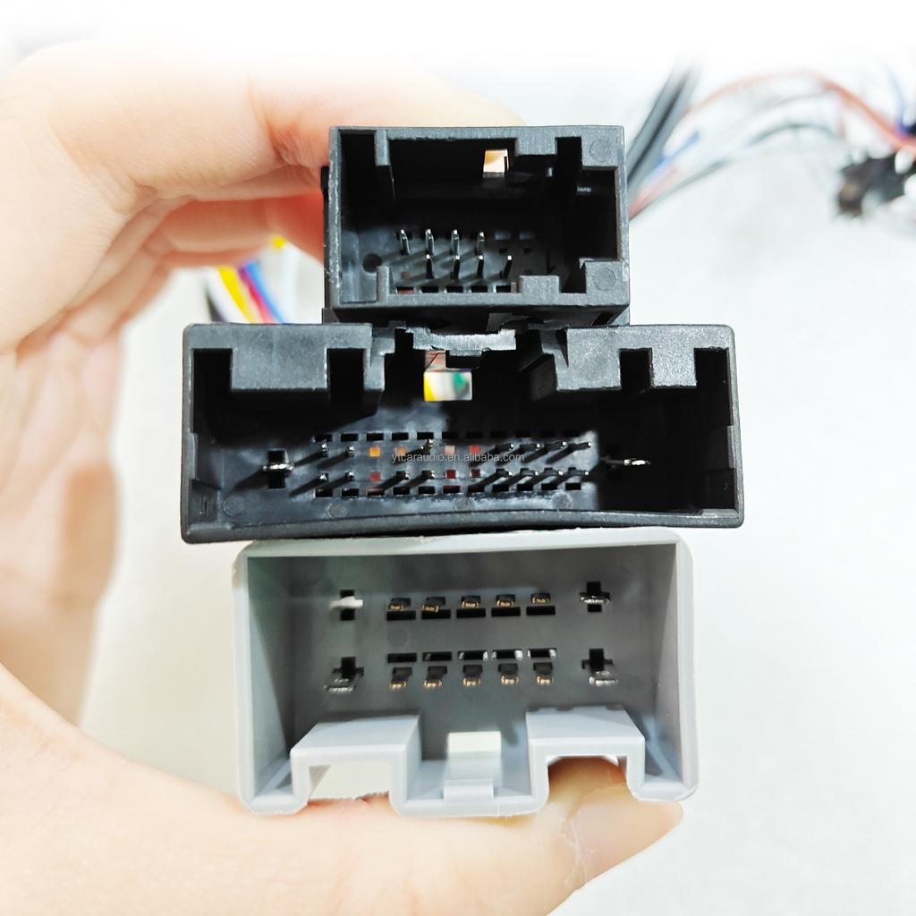 16-pin Car Android Stereo Wiring Harness with Canbus for Ford Fiesta 2009-2014 Stereo Installation Wire Adapter