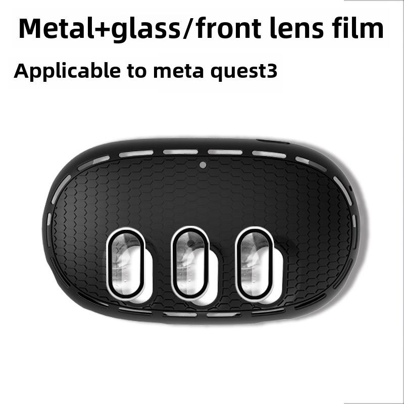 Meta Quest 3 VR Scratch-Resistant Alloy Glass Lens Film Set