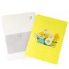 Multicolored Daisies 3D Foldable Card Attractive 3D Foldable Card Unique Flower Greeting Card for Every Celebration