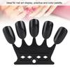 50pcs Nail Art Practice Tips Manicure Polish Gel Color Display Nail Polish Showing Tool 1#