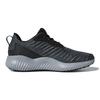 New Adidas Alphabounce Rc J Breathable Low Top Kids' Running Shoes Black Gray Teenagers CQ1482