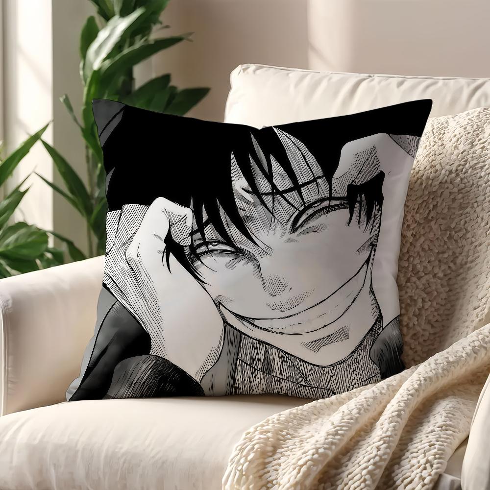 ANIME T-TOMODACHI GAME Cushion Cover For Pillow Printing Sofa Decoration Home Car Room Coffee Shop Office Nordic Simplicity