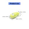 10 Pieces Artistic Double Sided Ceramic Fish Beads Crafting Supplies Spacers For Homemade Jewelry Phone Chains