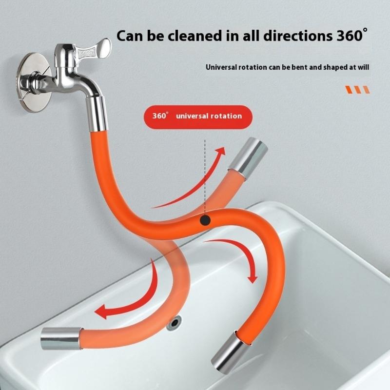 MultiPurpose Faucet Extender Bendable Structure Splash Prevention Faucet Extension For Efficient Watering In Tight Space