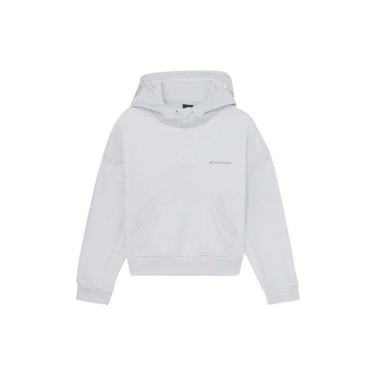 (WMNS) New Balance Sports Minimalistic Casual Pullover White Gray Women s AWT03553-ARF M