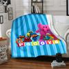 Coperta in Flanella con Stampa Cartone Animato Pocoyo Alta Qualità Calda Confortevole Coperta per Tutte le Stagioni Perfetta per Regali Decorazioni per la Casa