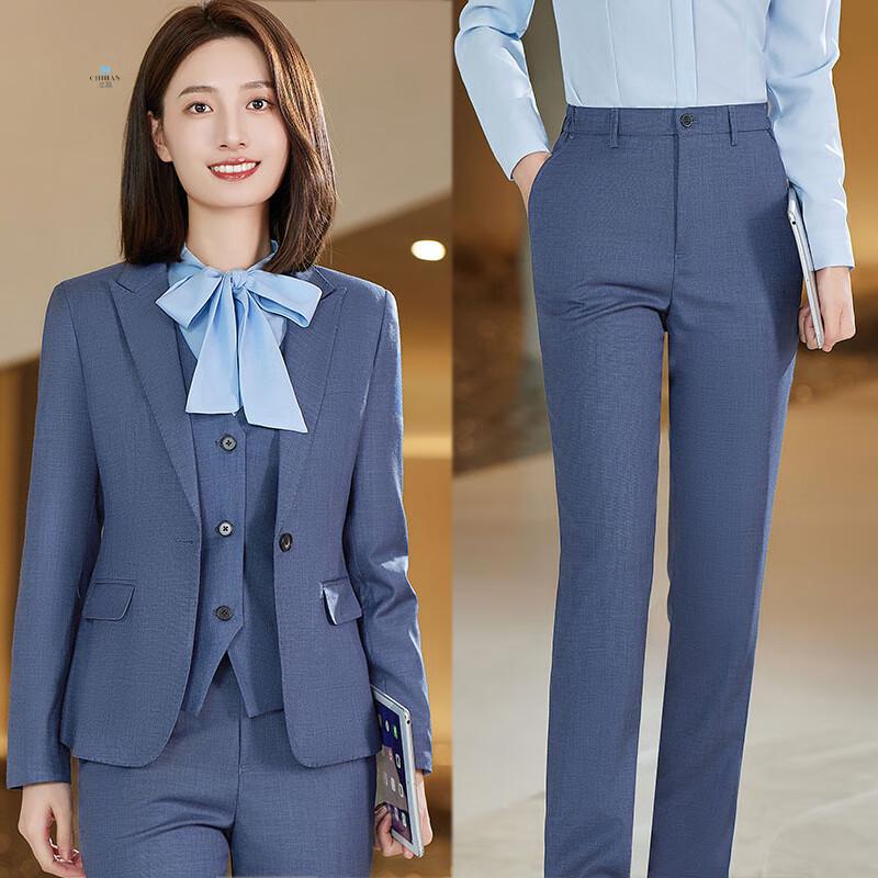 Chi Han BMW Style Professional Workwear Uniform Sets XL