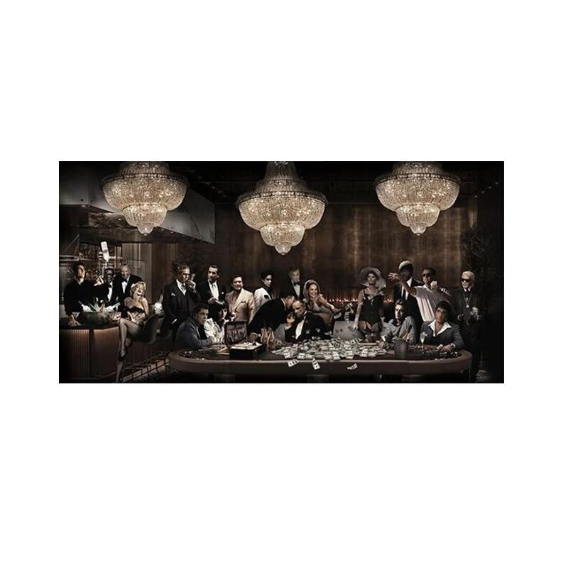 

Классический постер с фильмом «Казино», холст, картина, черно-белый холст, настенные художественные постеры, принты для гостиной, домашний декор, фотографии 20X40 cm No Frame