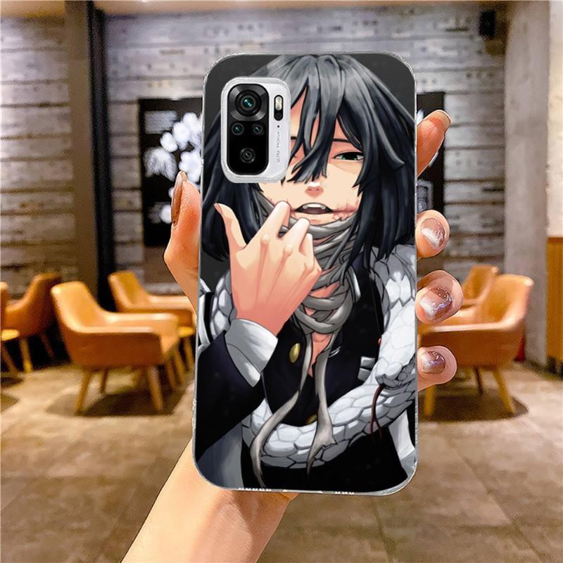 

Чехол для телефона Iguro Obanai Demon Slayer для Xiaomi 12 11T 10 9 Redmi Note 11 10 10S Pro Redmi 9 9A 8, прозрачный чехол для телефона Xiaomi 12 Pro