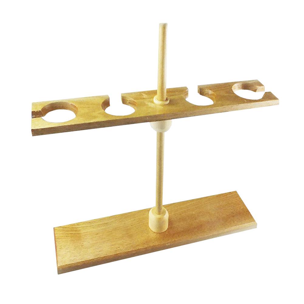 Buy Separatory Funnel Rack Wooden Plastic Plexiglass Funnels Stand Storage Shelf Laboratory