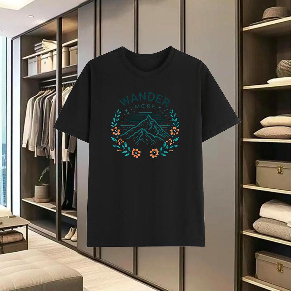 Men's Fashionable Loose - Fitting T - Shirts Made of 100% Pure Cotton They Are Perfect for Summer Featuring a Casual