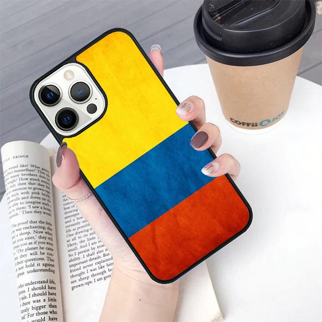 Colombia Flag phone Case Cover For iPhone 17 Air 16 15 14 Plus For apple 16 11 12 13 Pro Max coque