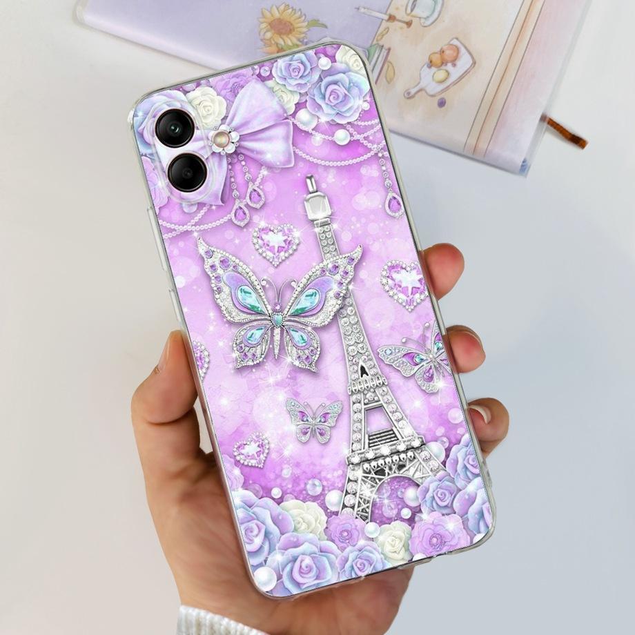 For Samsung Galaxy A05 Case Soft TPU Silicone Coque Fundas For Samsung Galaxy A05s Samsung A05 A05s Bumper Coque Painting Capas