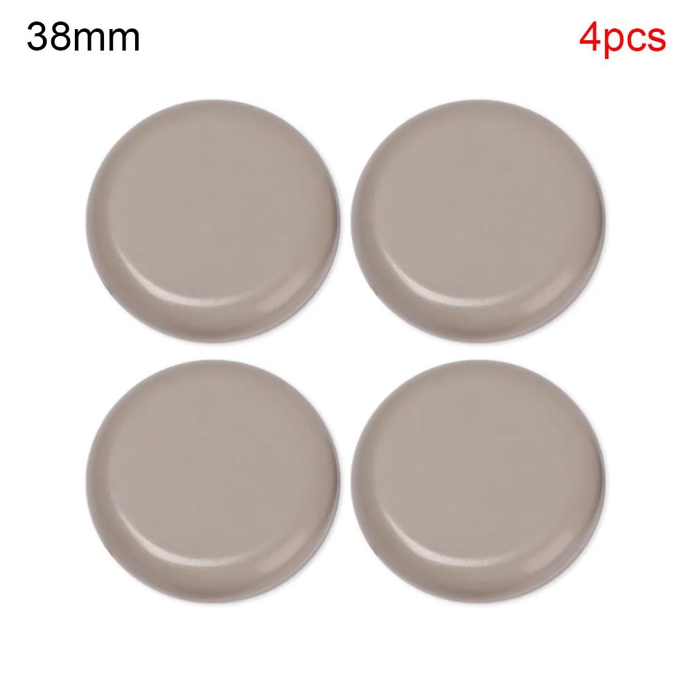 4Pcs Self-Adhesive Furniture Moving Slide Pad Round Square Wear-resisting Anti Noisy Chair Leg Slider Pads Floor Protector
