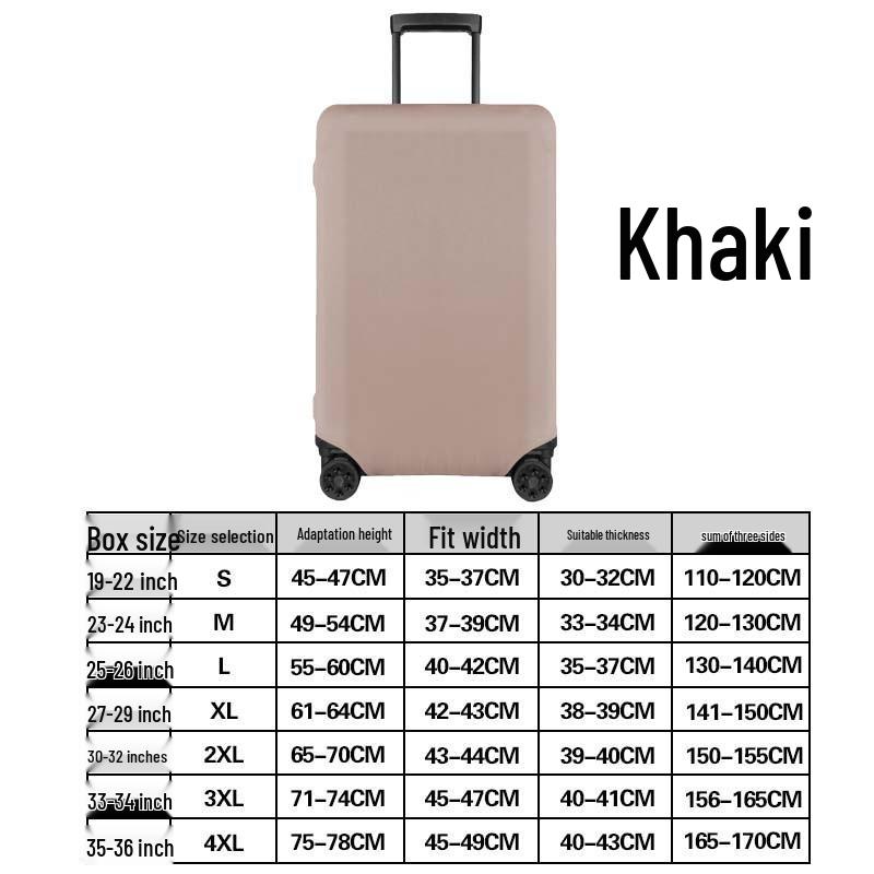 37" Sports Travel Suitcase Cover - Wear-Resistant & Dustproof