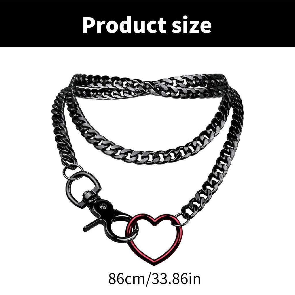 Elegant Street Style Layered Cuban Link Necklace Modern Y Necklace with Layered Cuban Chains Elegant Neckchain