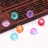 Lotus Pod Hairpin: Ancient Style, Imitation Jade, Lotus Pod Jewelry Loose Beads, DIY Glass Earring Materials