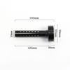 Universal Motorcycle Silver Exhaust  Noise Sound Eliminator Exhaust Adjustable Muffler  35mm/42mm/45mm/48mm/60mm
