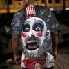 Gothic Style Men's T-shirt Horror Skull 3D Print Kids Tees Fashion Men Women Short Sleeve O-Neck Tshirt Oversized Street Y2k Top