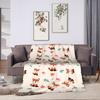 Cute Fox Blanket Super Soft  Throw Blanket Winter Adults Child Chair Sofa Bed Plane Travel Bedspread