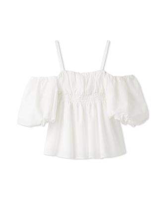 4-way Peplum Blouse FWFB251101WHTF