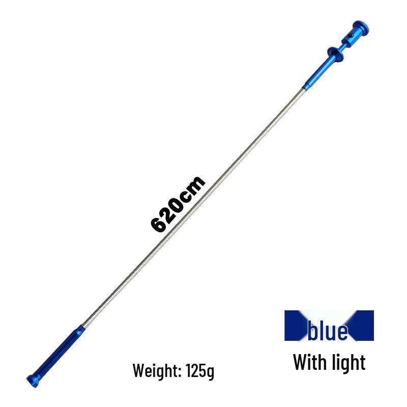 Pinza Raccoglitore Magnetica con Luce LED e Design Telescopico Flessibile
