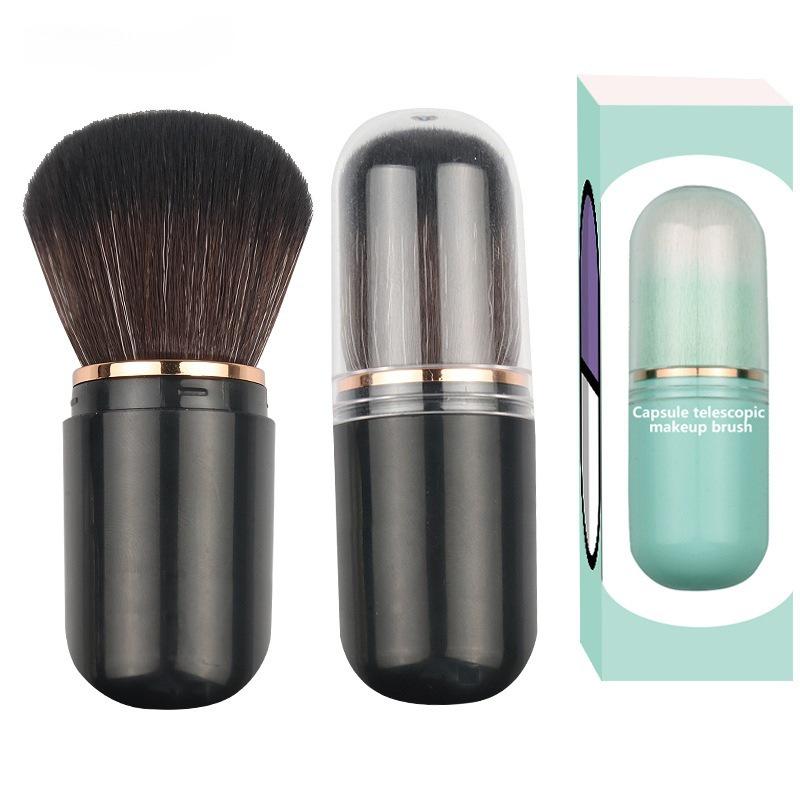 Telescopic Portable Capsule Makeup Brush - Blush Brush & Beauty Tool