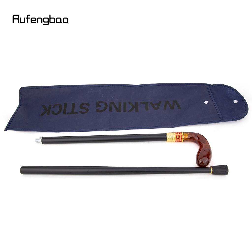 Red Wire Drawing Resin Fairy Wands Red Golden Walking Cane Princess Walking Stick Wand Cosplay Wedding Birthday Party Stick 92cm