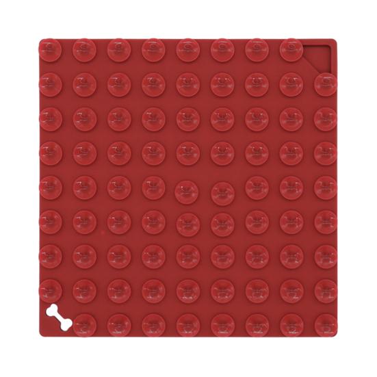 Tapete de alimentação lenta para cães, almofada de silicone para lamber com ventosa, comida para animais de estimação