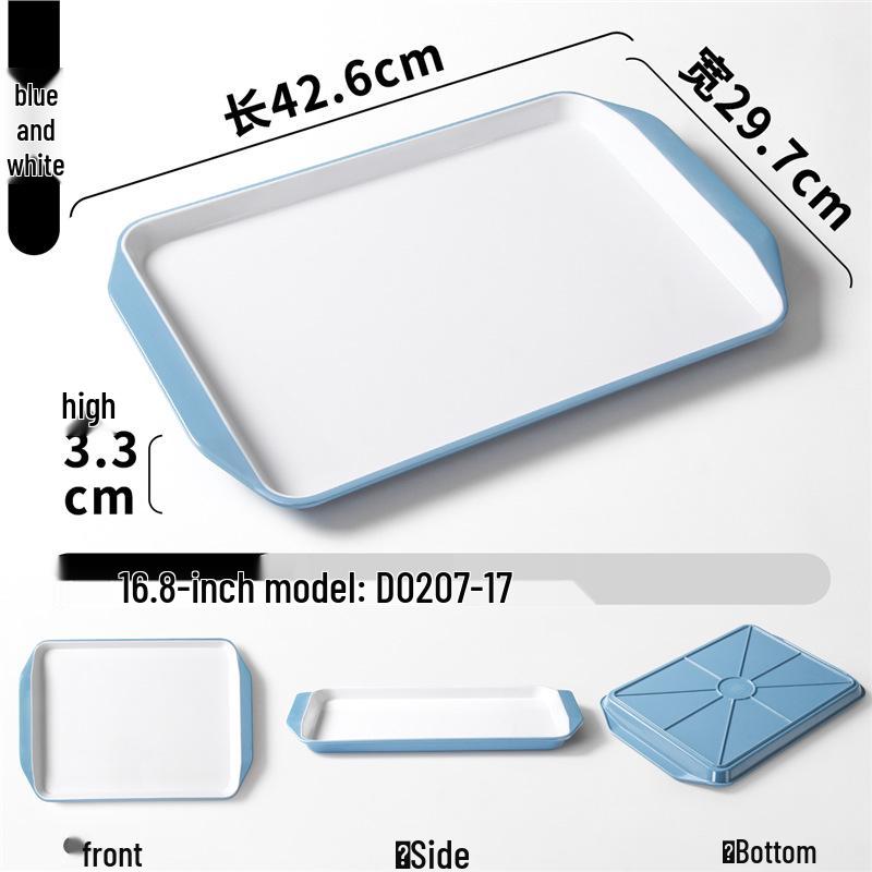 Zweifarbige Melamin-Tischware: Kleines Schalen- und Schalenset für Buffet und Grill-Dipsaucen.