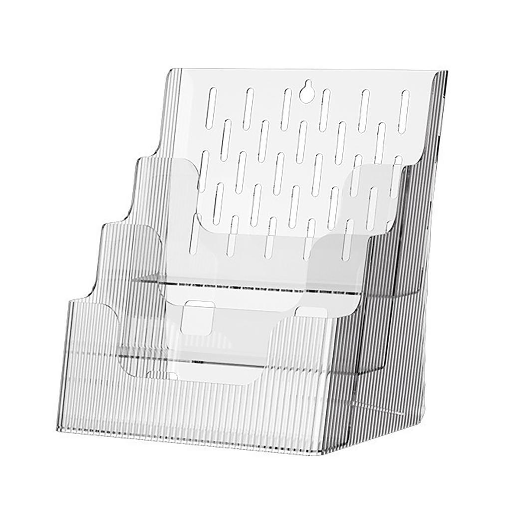 Multifunctional Book Organizer Desk File Organizer Multiple Layers File Folder Holder for Office