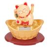 Brand New Duable.particular High Quality Lucky Cat Hand Hotel New Year Ornament Shop Solar Waving 11.5x7.5x12cm