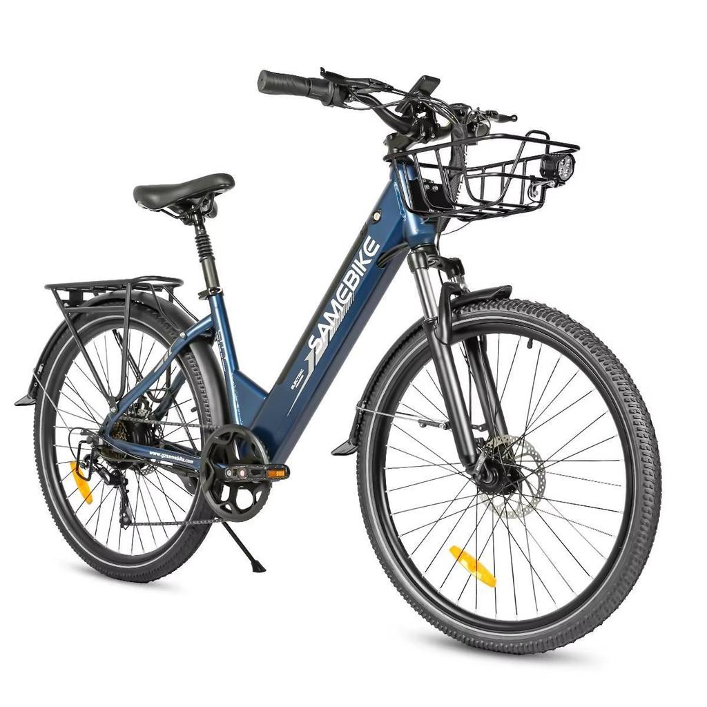 SAMEBIKE New Model RS-A01 Pro-T 36V15AH Removable Battery Electric Bike 26-Inch Tire Commuting Electric Bicycle Daily Commute.