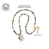 Vintage handmade layered Baroque pearl necklace, African pine natural stone beaded new Chinese high-end sweater chain