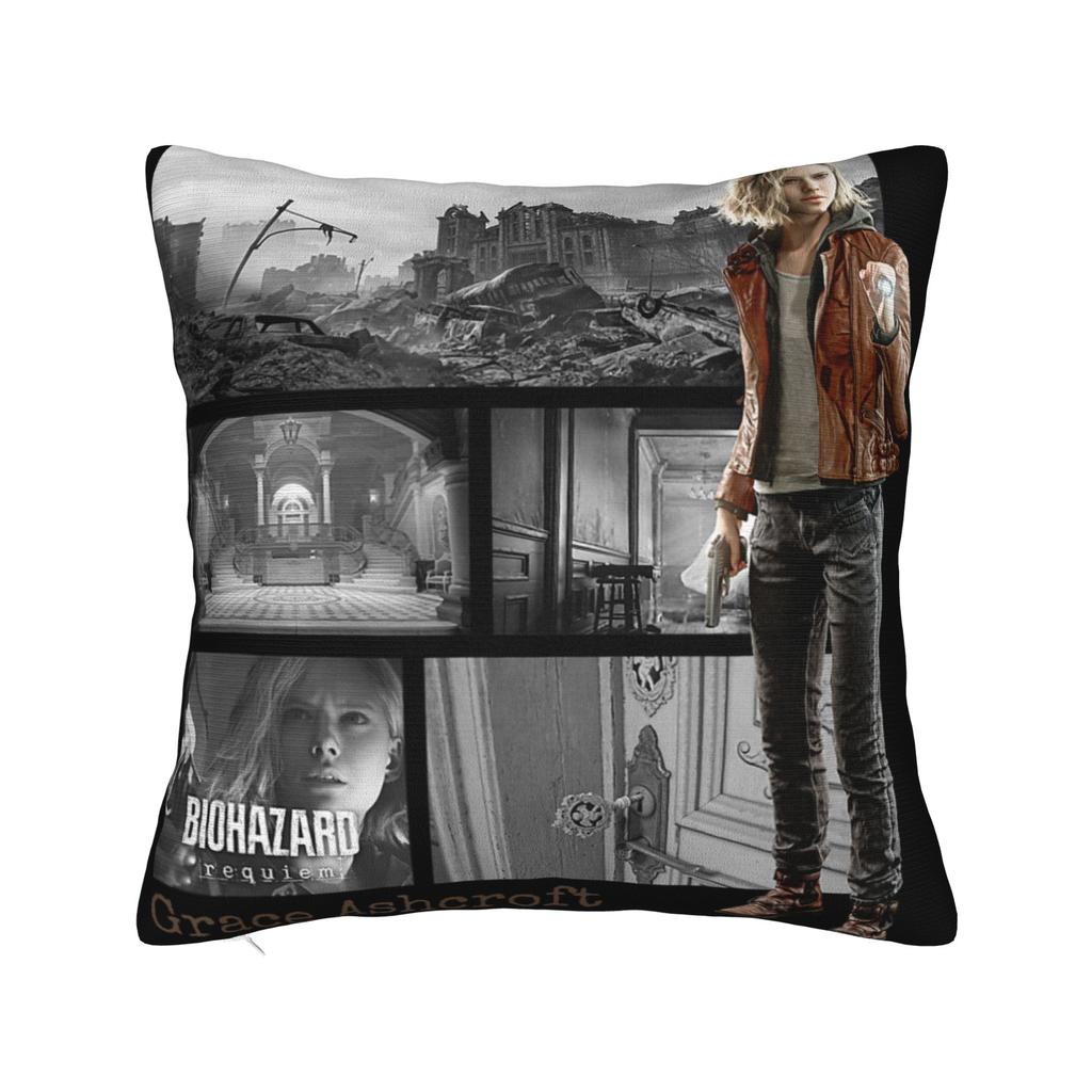 Pillow Cover R-Residents Evils 9 Requiems Novelty Pillow Case For Couch Sofa Bedroom Pillowcases