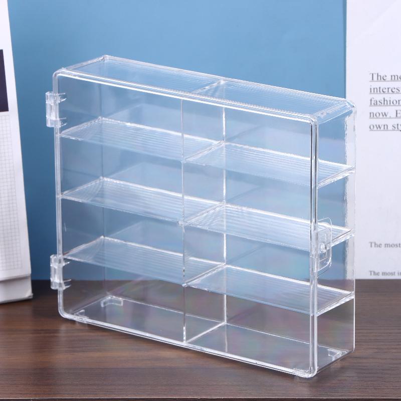 1Pcs Car Model Dust-Proof Display Stand Transparent Toy Car Placement Box Compact Car Model Storage Display Box
