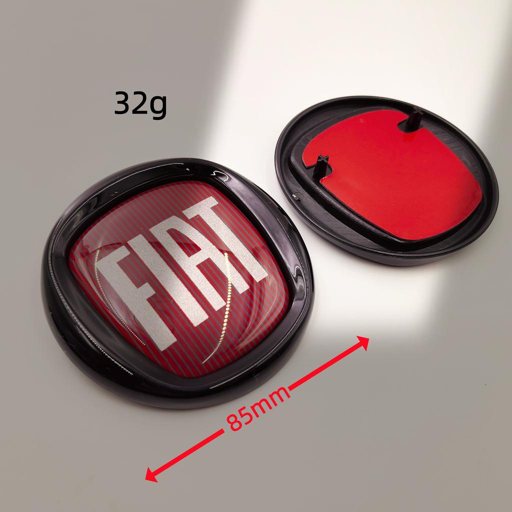 Car emblem 85mm 8.5cm Car Front Hood Emblem badge Rear Trunk Emblem Badge Front Hood Rear Emblem for fiat 500 Abarth