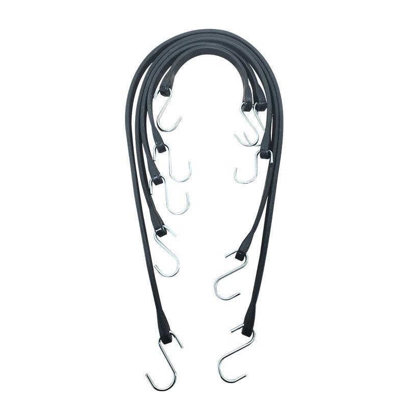 15inch Rubber Strap EPDM Tarpaulin Elastic Bicycle Binding Strap Luggage Rope 15inch