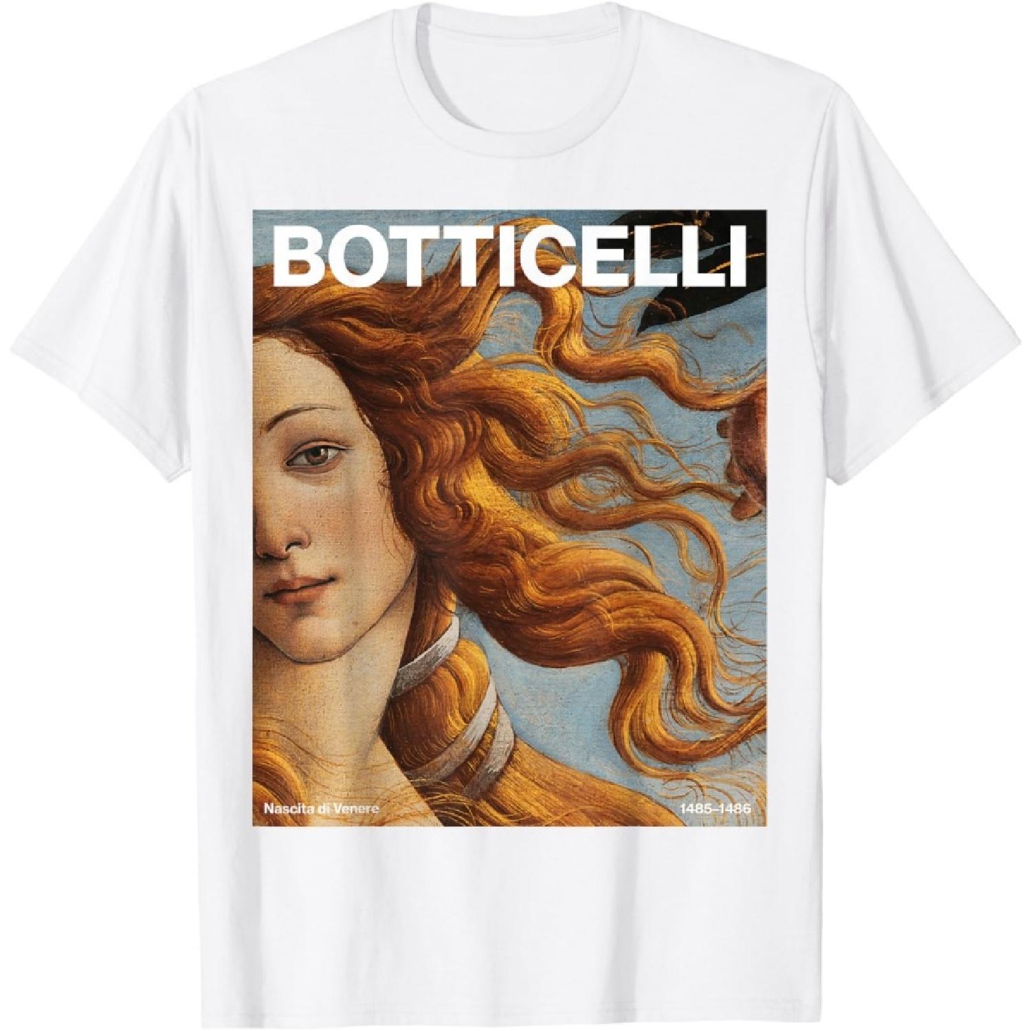 Рождение Венеры (подробно) – Футболка Сандро Боттичелли S