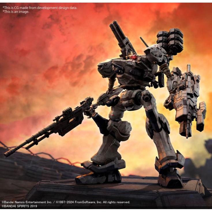 Used 30MM ARMORED CORE VI Nightfall ORBITER RaD CC-2000 Plastic Model New