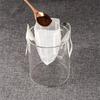Biodegradable Coffee Filter Bags Disposable Drip Brewing Tool for Coffee Tea Travel Office Home Use Fast Flow Paper Filters