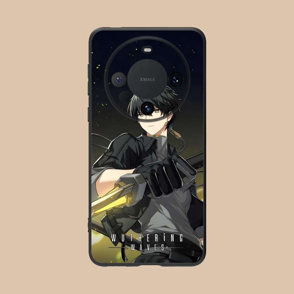

Wuthering Waves Rover Matte TPU Mobile Phone Case for Huawei Mate 60 50 40 30 20 10 Pro Plus Lite E 5G Colorful Printing Cover Huawei Mate 10 Lite